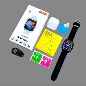WK9 Max Smart Watch - Black